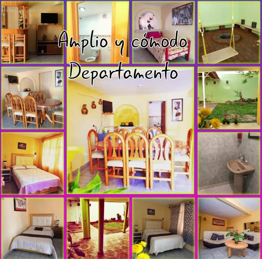 El Paraiso De Zacatlan Departamento Con Jardin, 11 Pax エクステリア 写真